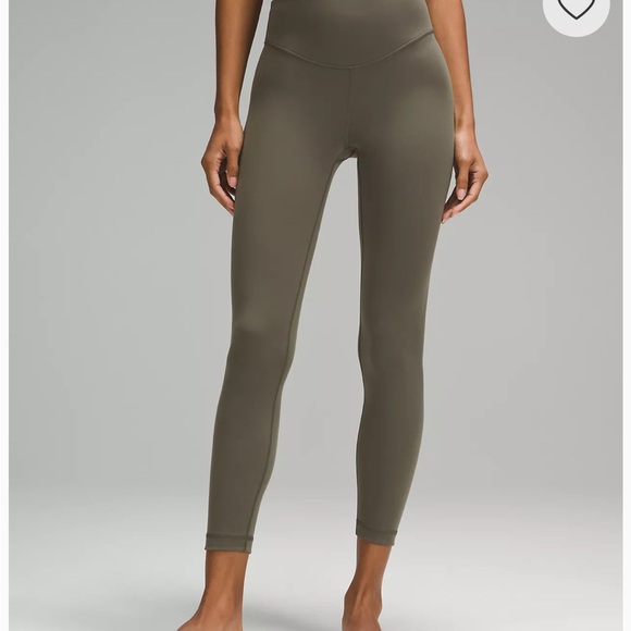 lululemon athletica Pants - Lululemon Wunder Train Hunter Green 25” Legging
